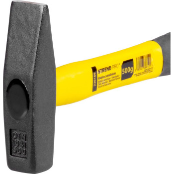 Atslēdznieka āmurs 0500 g, Strend Pro, fibrorokturis ar TPR rokturi Atslēdznieka āmurs 0500 g, Strend Pro, fibrorokturis ar TPR rokturi