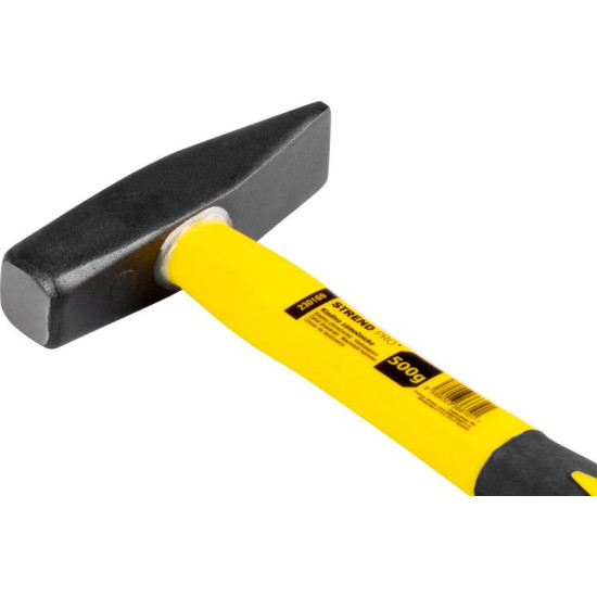Atslēdznieka āmurs 0500 g, Strend Pro, fibrorokturis ar TPR rokturi