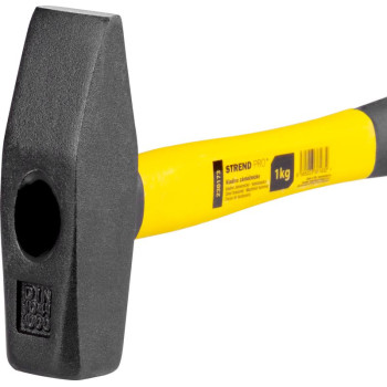 Atslēdznieka āmurs 1000 g, Strend Pro, fibrorokturis ar TPR rokturi Atslēdznieka āmurs 1000 g, Strend Pro, fibrorokturis ar TPR rokturi