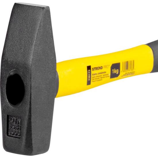 Atslēdznieka āmurs 1000 g, Strend Pro, fibrorokturis ar TPR rokturi Atslēdznieka āmurs 1000 g, Strend Pro, fibrorokturis ar TPR rokturi