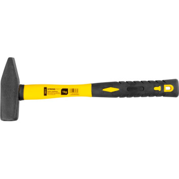 Atslēdznieka āmurs 1000 g, Strend Pro, fibrorokturis ar TPR rokturi