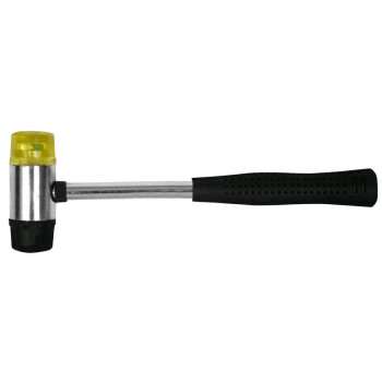 Силиконовый молоток 35 мм Strend Pro, металлическая ручка