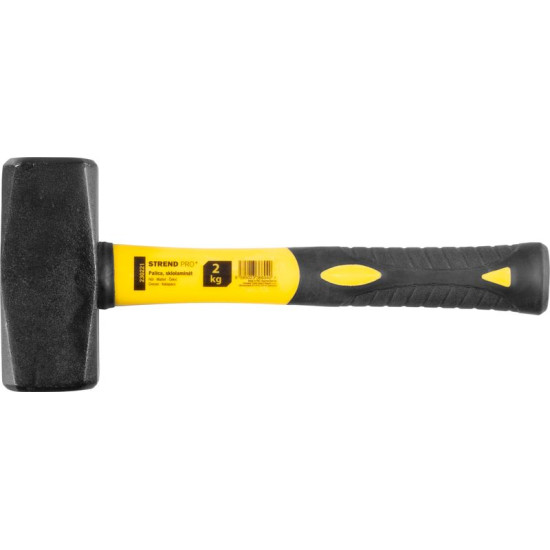 Veseris 2000g Strend Pro, stikla šķiedras rokturis 30cm ar TPR rokturi Veseris 2000g Strend Pro, stikla šķiedras rokturis 30cm ar TPR rokturi