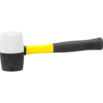 Резиновый молоток  Strend рro 680 г, металлическая ручка