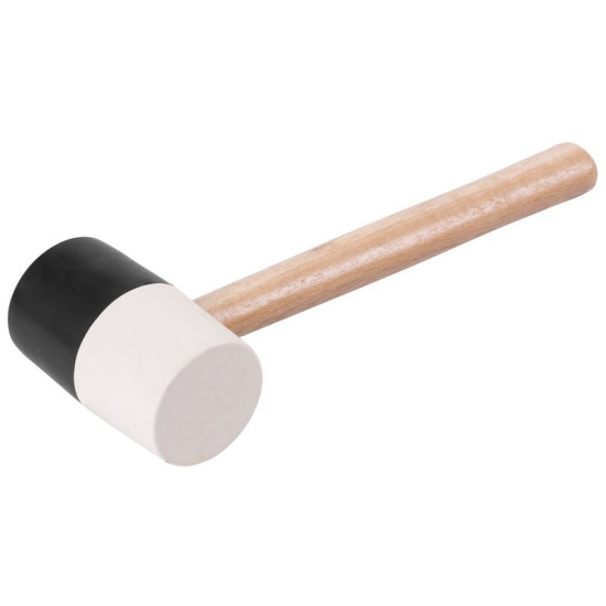 Gumijas āmurs 680g Strend Pro, koka rokturis