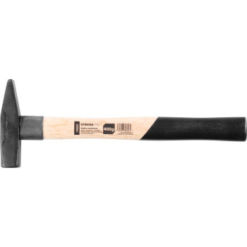 Atslēdznieka āmurs 0400g Strend Pro, koka rokturis, PROFI