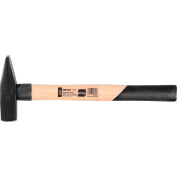 Atslēdznieka āmurs 0600g Strend Pro, koka rokturis, PROFI