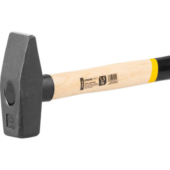 Atslēdnieka āmurs 1500g Strend Pro, koka rokturis, PROFI Atslēdnieka āmurs 1500g Strend Pro, koka rokturis, PROFI