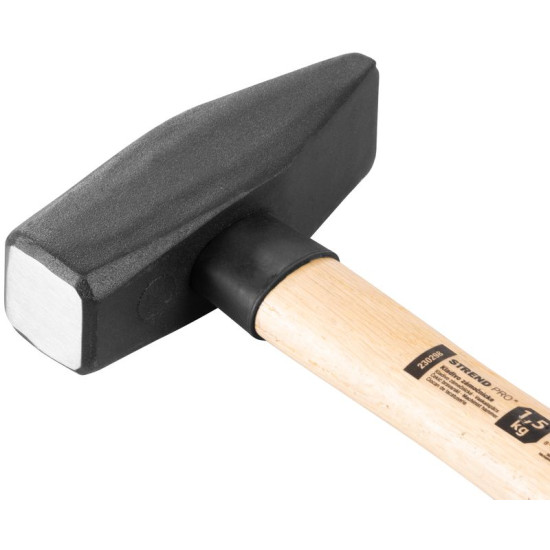 Atslēdnieka āmurs 1500g Strend Pro, koka rokturis, PROFI