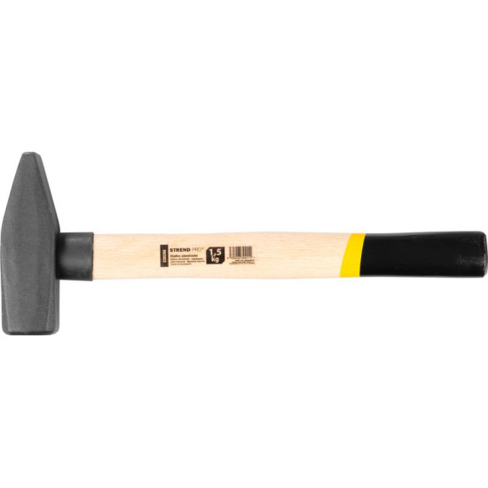 Atslēdnieka āmurs 1500g Strend Pro, koka rokturis, PROFI