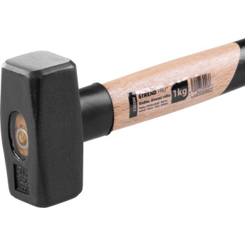Кувалда Strend рro 1000 г, деревянная ручка