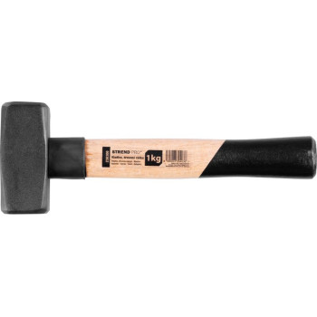 Кувалда Strend рro 1000 г, деревянная ручка