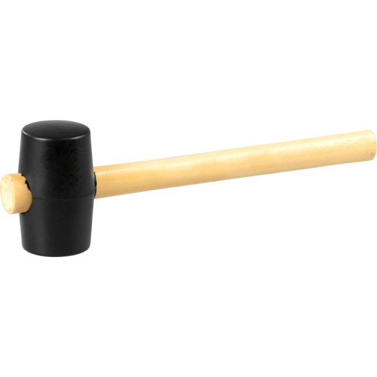 Gumijas āmurs 340 g Strend Pro, koka rokturis Gumijas āmurs 340 g Strend Pro, koka rokturis