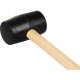 Rubber hammer Strend Pro Premium HM226 450 g, wooden handle Rubber hammer Strend Pro Premium HM226 450 g, wooden handle