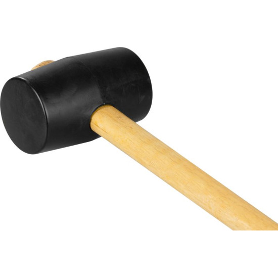 Rubber hammer Strend Pro Premium HM226 900 g, wooden handle Rubber hammer Strend Pro Premium HM226 900 g, wooden handle