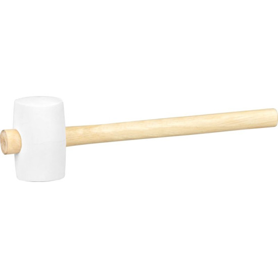 Hammer Strend Pro 230 g, rubber, Whitehead, wooden handle
