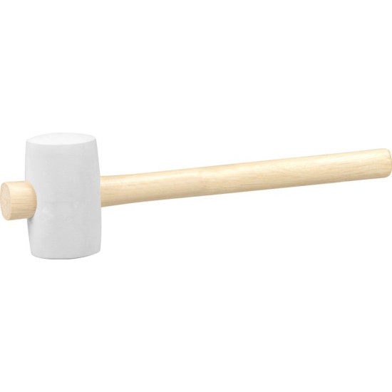 Hammer Strend Pro 340 g, rubber, Whitehead, wooden handle