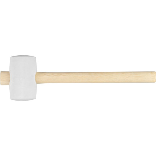 Hammer Strend Pro 340 g, rubber, Whitehead, wooden handle