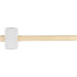 Hammer Strend Pro 340 g, rubber, Whitehead, wooden handle