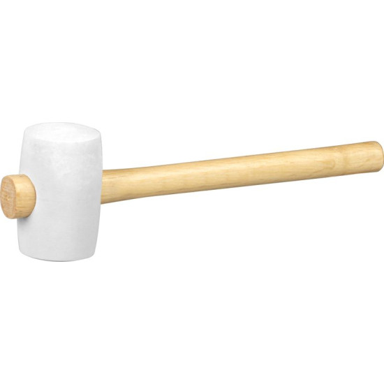 Hammer Strend Pro 450 g, rubber, Whitehead, wooden handle