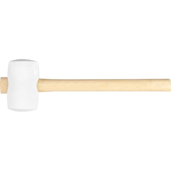 Hammer Strend Pro 450 g, rubber, Whitehead, wooden handle