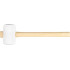 Hammer Strend Pro 450 g, rubber, Whitehead, wooden handle