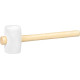 Hammer Strend Pro 680 g, rubber, Whitehead, wooden handle