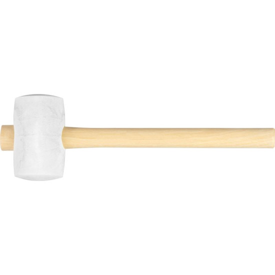 Hammer Strend Pro 680 g, rubber, Whitehead, wooden handle