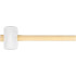 Hammer Strend Pro 680 g, rubber, Whitehead, wooden handle