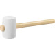 Hammer Strend Pro 900 g, rubber, Whitehead, wooden handle