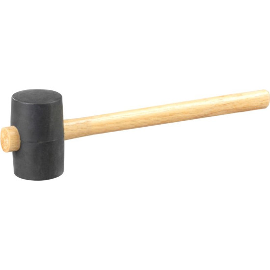 Hammer Strend Pro 230 g, rubber, Blackhead, wooden handle