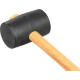 Hammer Strend Pro 230 g, rubber, Blackhead, wooden handle