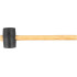 Hammer Strend Pro 230 g, rubber, Blackhead, wooden handle