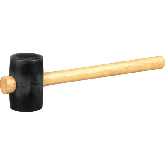 Hammer Strend Pro 340 g, rubber, Blackhead, wooden handle
