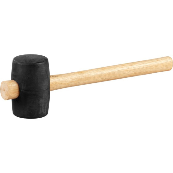 Hammer Strend Pro 450 g, rubber, Blackhead, wooden handle