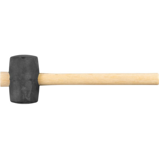 Hammer Strend Pro 450 g, rubber, Blackhead, wooden handle