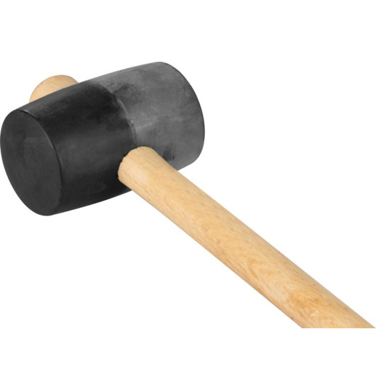 Hammer Strend Pro 680 g, rubber, Blackhead, wooden handle