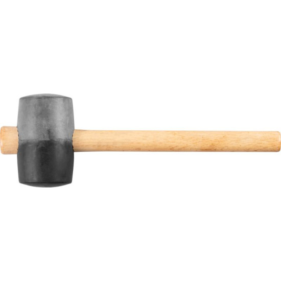 Hammer Strend Pro 680 g, rubber, Blackhead, wooden handle