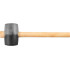 Hammer Strend Pro 680 g, rubber, Blackhead, wooden handle