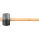 Hammer Strend Pro 680 g, rubber, Blackhead, wooden handle