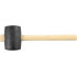 Hammer Strend Pro 900 g, rubber, Blackhead, wooden handle