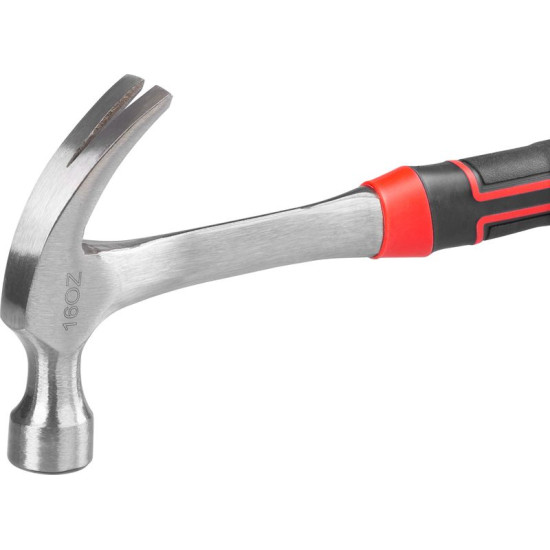 Hammer Strend Pro Premium ComfortGrip DL500, 450 g, shoemaker's, metal handle, TPR