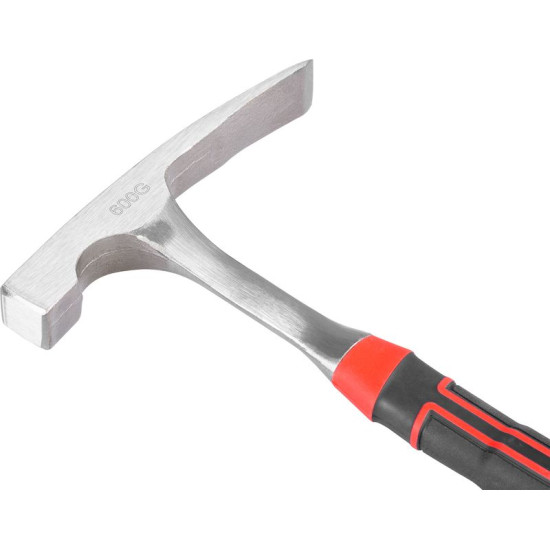Молоток Strend Pro Premium ComfortGrip DL502, 600 г, каменная кладка, ручка из стекловолокна, TPR