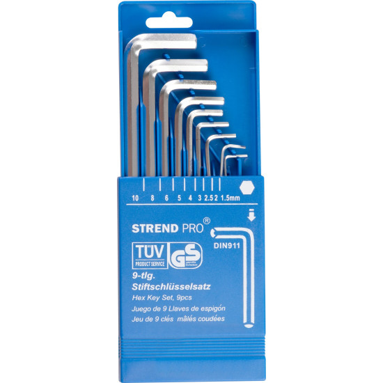 HEX keys set 9 pcs Strend Pro