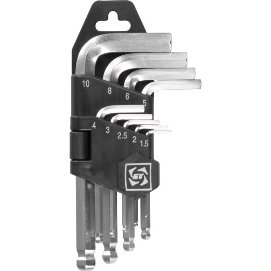 HEX keys set 9pcs, Strend Pro, with ball HEX keys set 9pcs, Strend Pro, with ball