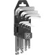 HEX keys set 9pcs, Strend Pro, with ball HEX keys set 9pcs, Strend Pro, with ball