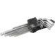 HEX keys set  9pcs  1,5-10mm with ball