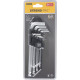 HEX keys set  9pcs  1,5-10mm with ball