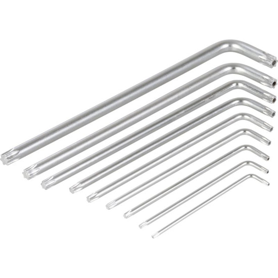 Набор ключей TORX 9 шт, Strend Pro, Cr-V
