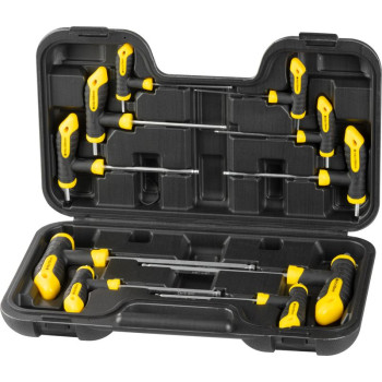 Набор отверток с Т-образной ручкой Strend рro, 10 шт., HEX, Cr-V